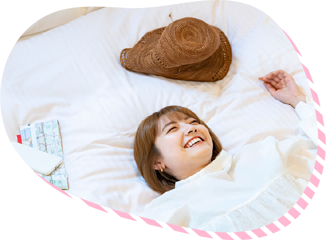 出張の夜をご褒美タイムに