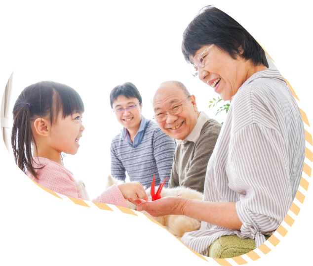 久しぶりの帰省で親孝行